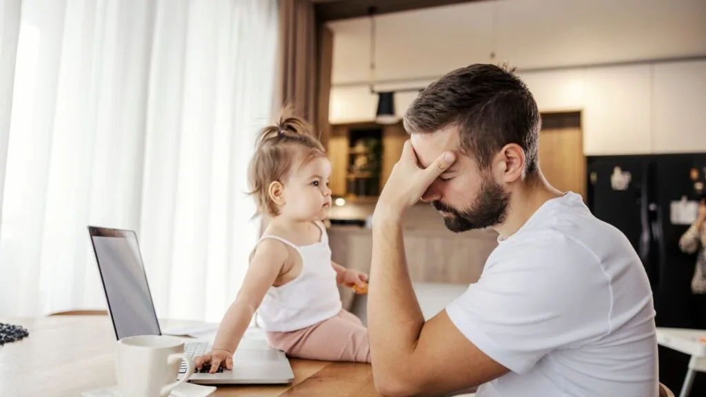 padre y niño